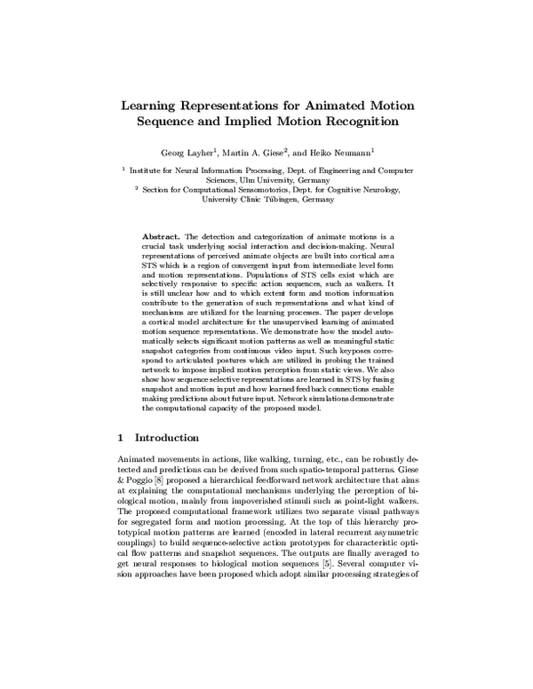 (PDF) Learning Representations for Animated Motion Sequence and Implied ...