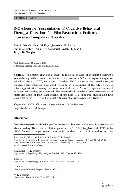 Cognitive behavioral therapy research paper picture