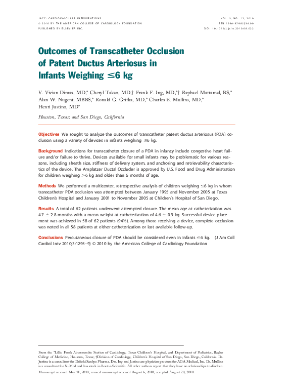 What Does Hyb Mean >> Pdf Outcomes Of Transcatheter Occlusion Of Patent Ductus What Does Hyb Mean >> Pdf Outcomes Of Transcatheter Occlusion Of Patent Ductus