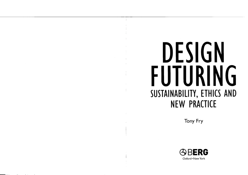 (PDF) Design futuring