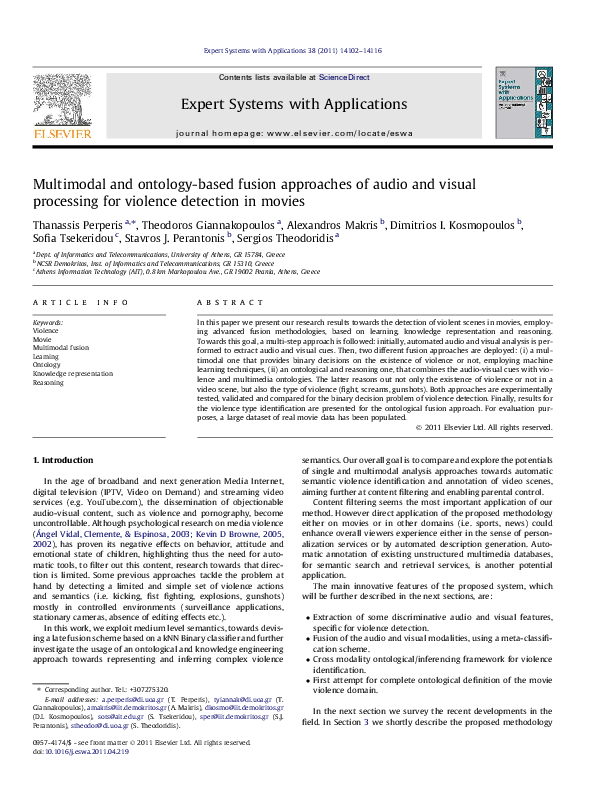 (PDF) Multimodal and ontology-based fusion approaches of audio and ...