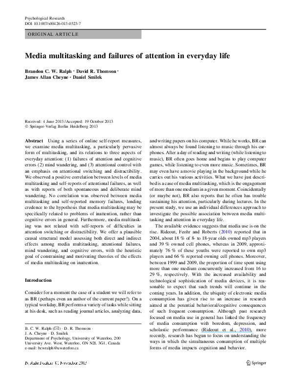 Multitasking research paper picture