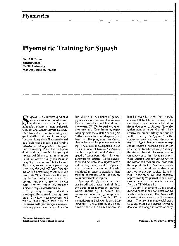 Plyometric training essay picture