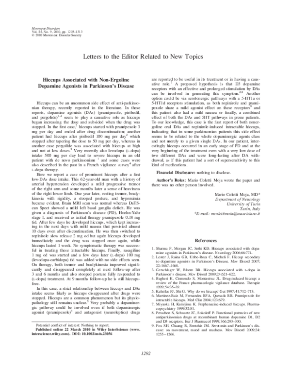 (PDF) Punding in Parkinson's disease: The impact of patient's awareness ...