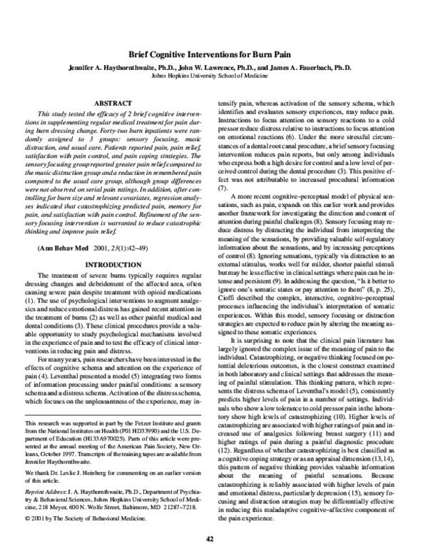 Free essay cognitive behavioral therapy picture