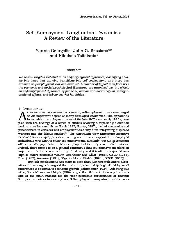 What is self employed picture