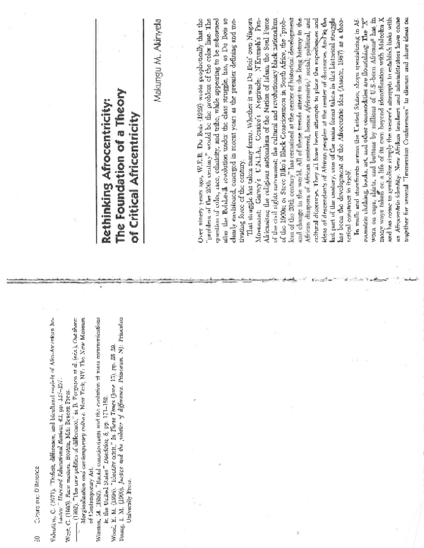 Africentric theory image