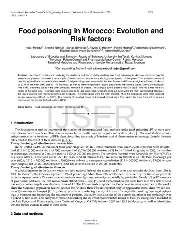 Types of food poisoning pdf picture