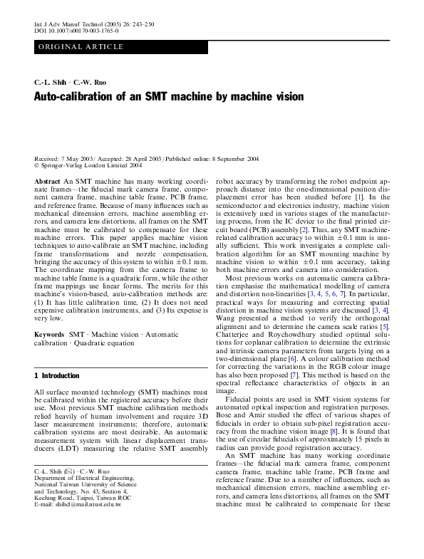 Calibrated manufacturing essay 05 image