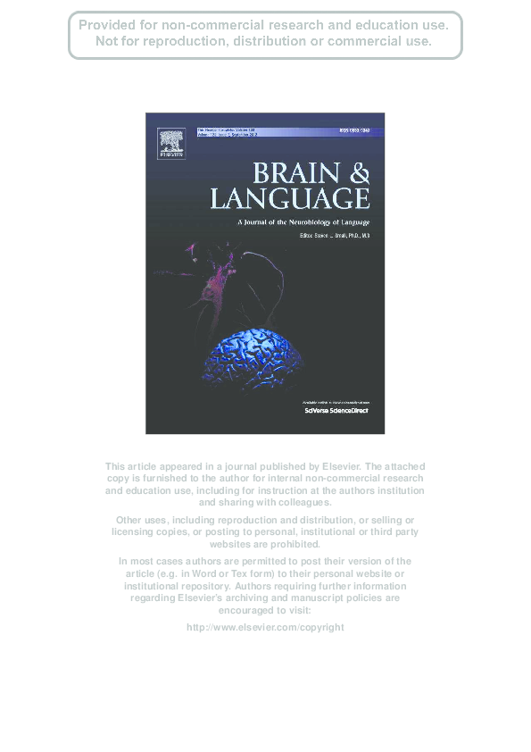 (PDF) Neural correlates of written emotion word processing: A review of ...