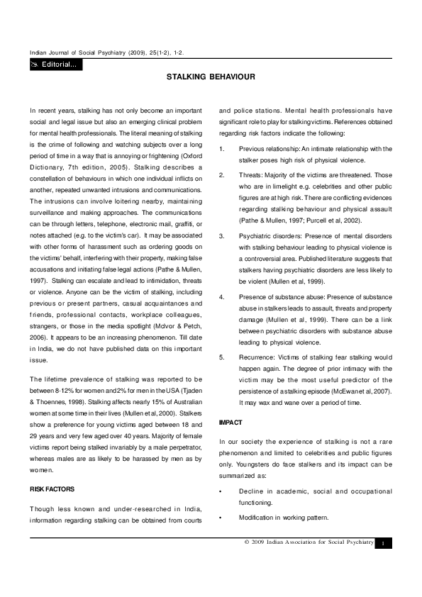 Pdf Role Of Psychological Assessment In Adult Patients With Psychiatric Disorders Three Case Reports Anisha Shah And Uttara Chari Academia Edu
