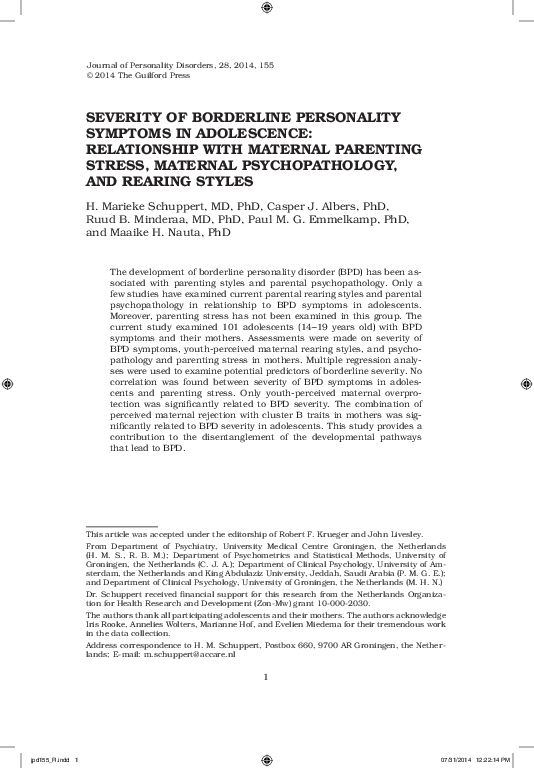 Bpd personal essay image