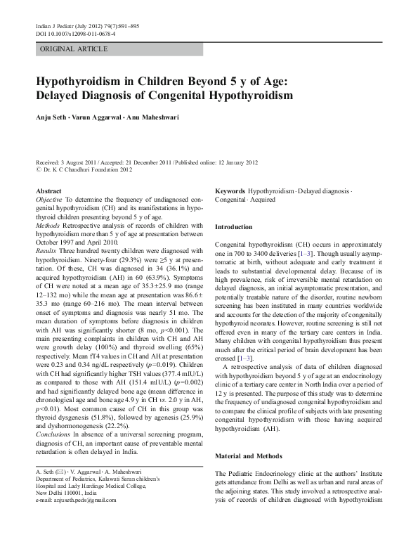 Congenital hypothyroidism pictures image