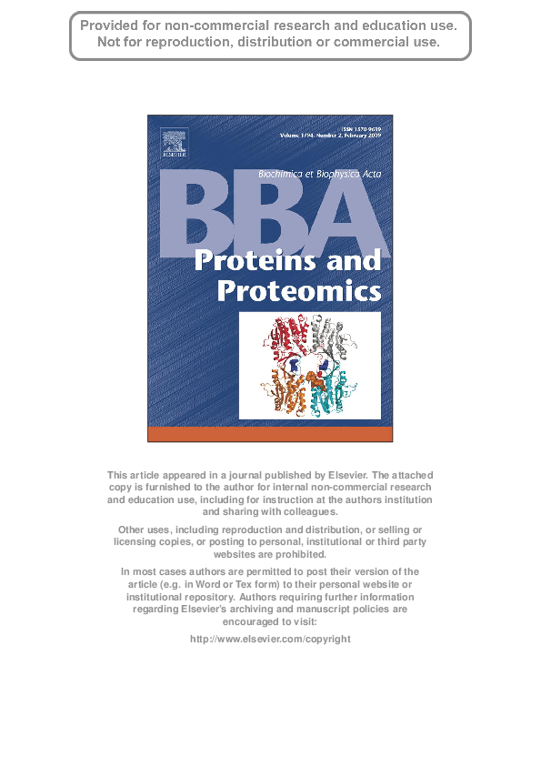 (PDF) Effects of protein misfolding and aggregation on