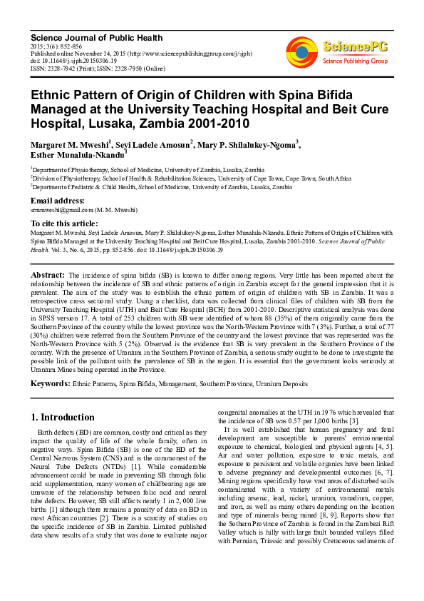 Congenital spina bifida picture