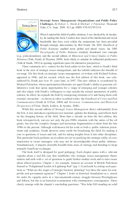 Strategic issues essay picture