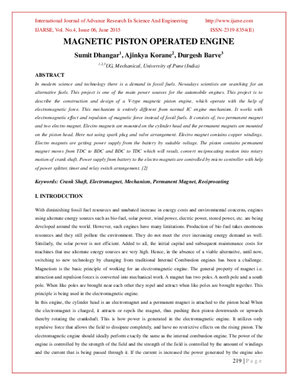 (PDF) PISTON OPERATED ENGINE Sanjay Kumar Academia.edu