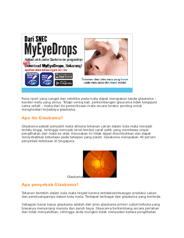 (DOC) Glaucoma