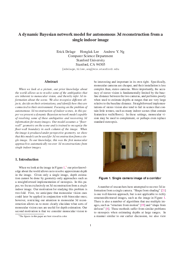  pdf a dynamic bayesian network model for autonomous 3d reconstruction
