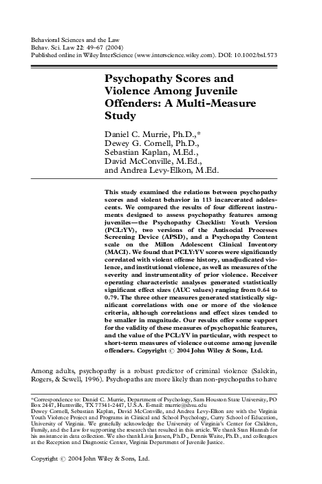 Forensic psychology dissertation pdf picture