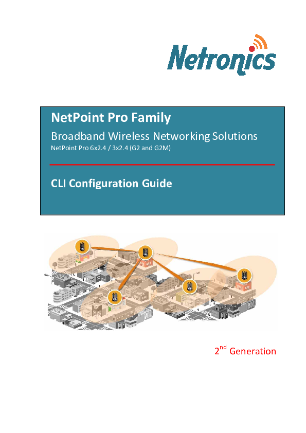 (PDF) NetPoint Pro Family Broadband Wireless Networking Solutions CLI