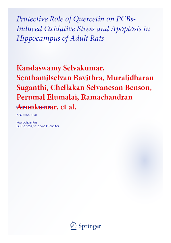 (PDF) Protective Role of Quercetin on PCBs- Induced Oxidative Stress ...