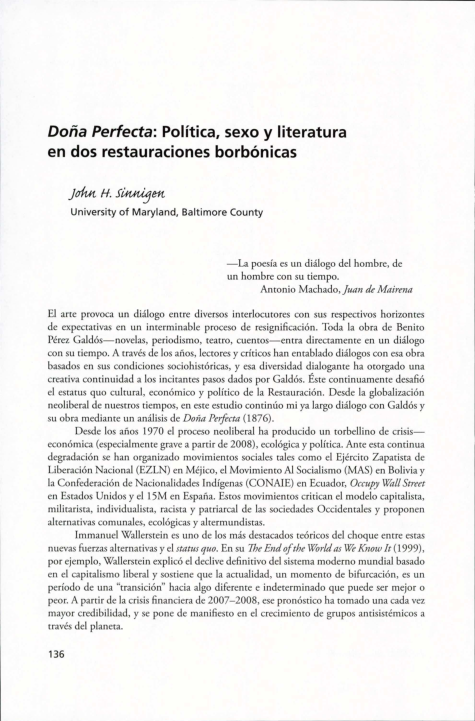 Dona perfecta essay 06 picture