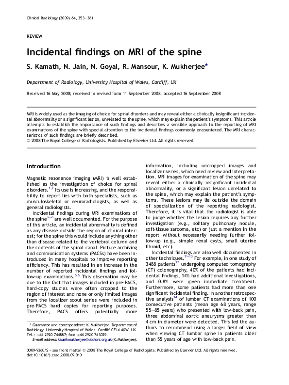 Incidental findings icd 10 image