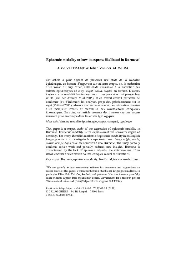 Epistemic modality essay picture