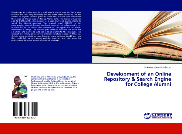 (PDF) DEVELOPMENT OF AN ONLINE REPOSITORY AND SEARCH ENGINE FOR A ...