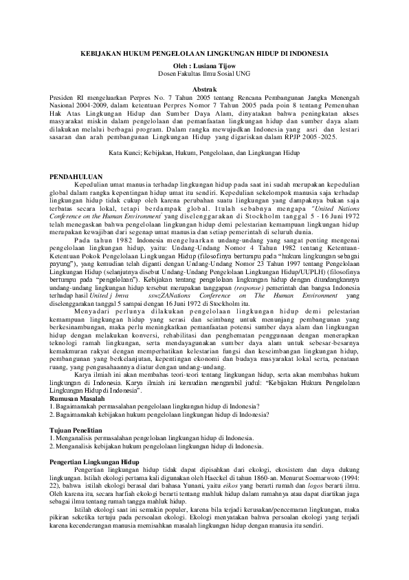 Dampak omnibus law image