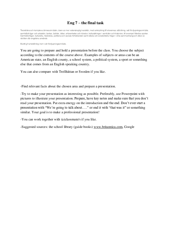 (PDF) Eng 7 – the final task