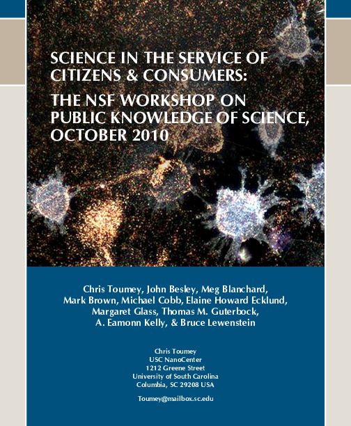 (PDF) Science in the Service of Citizens & Consumers: The NSF Workshop ...