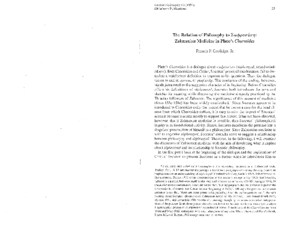 Charmides meaning picture