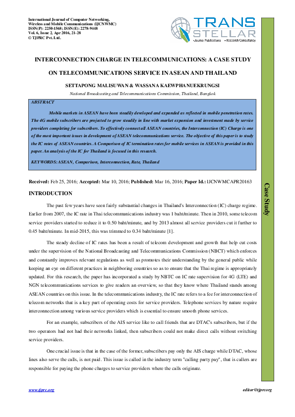 Telecommunication industry image