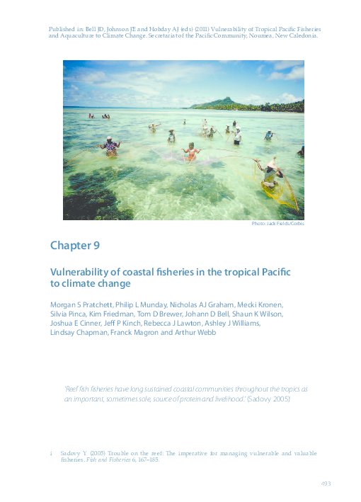 (PDF) Vulnerability of coastal fisheries in the tropical Pacific to ...