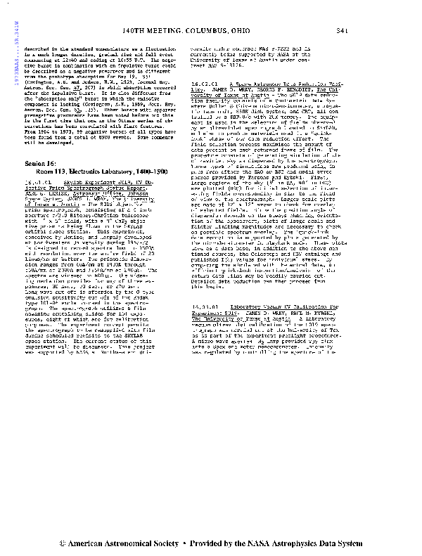 (PDF) Laboratory Vacuum UV Calibration for Experiment S019 Paul M