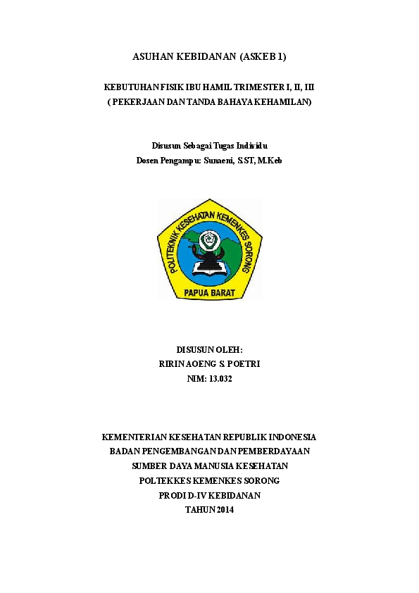Doc Asuhan Kebidanan Askeb 1 Adnan Mhaezar Academia Edu