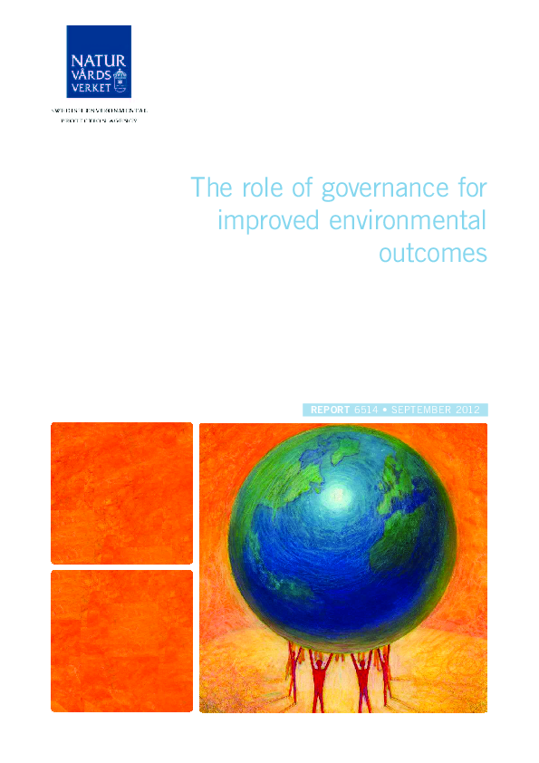 (PDF) The role of governance for improved environmental outcomes