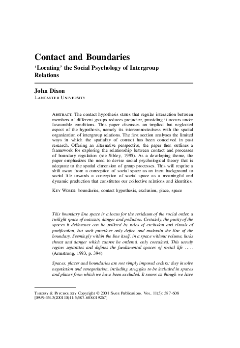 Group processes and intergroup relations image