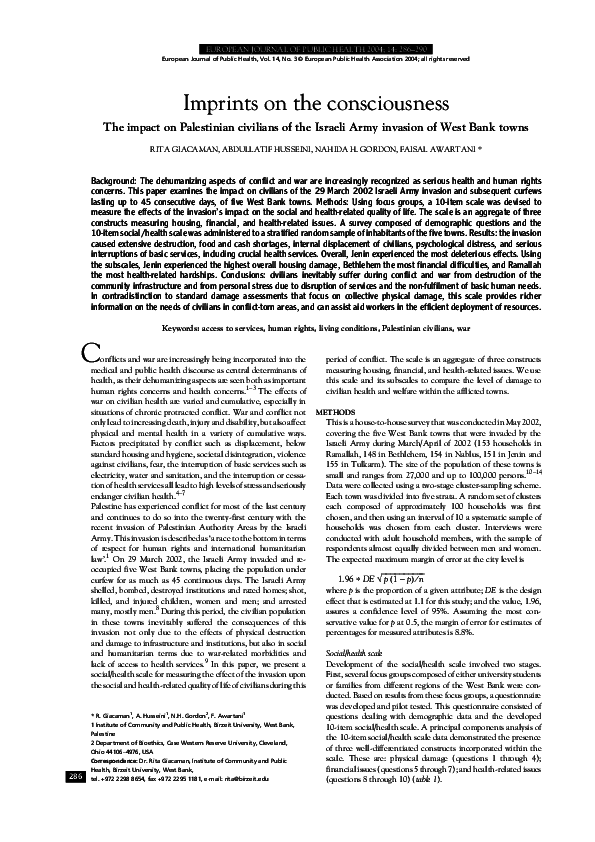 Palestinian invasion essay picture