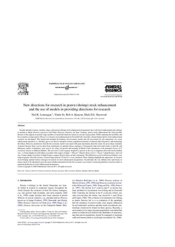 Shrimp research paper image