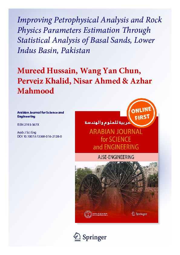 PDF) Improving Petrophysical Analysis and Rock Physics Parameters 