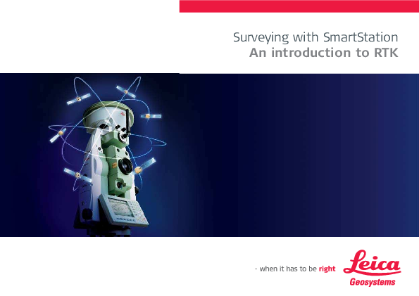 (PDF) Surveying with SmartStation An introduction to RTK