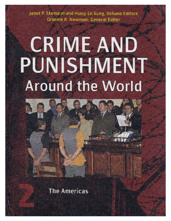 (PDF) Crime and Punishment in Costa Rica Rodolfo Calderon Academia.edu