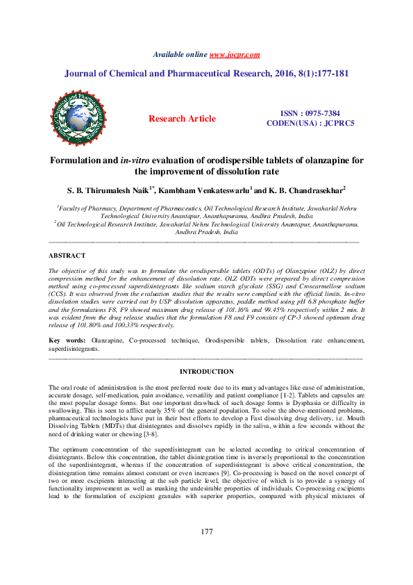 Olanzapine case study image