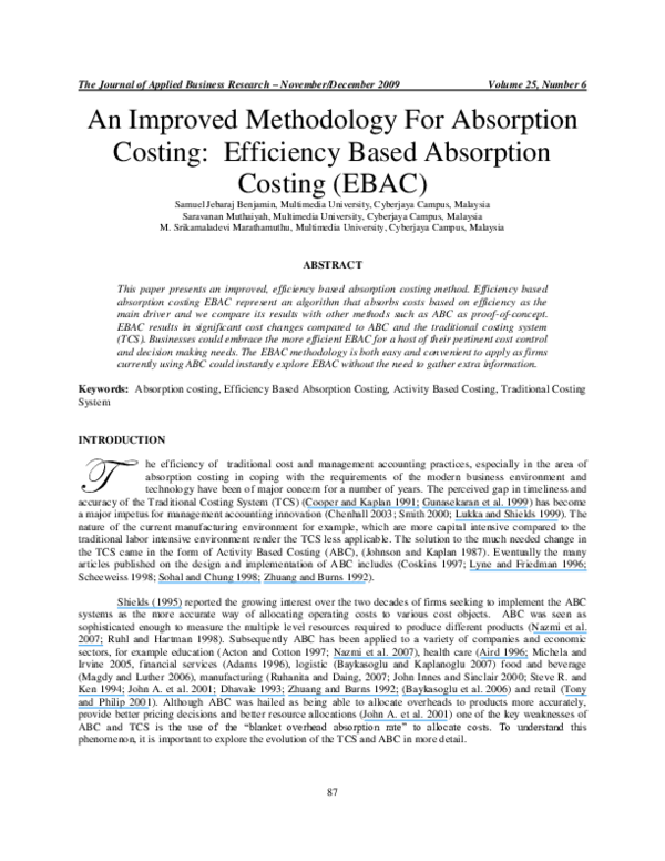 Managerial accounting absorption costing picture