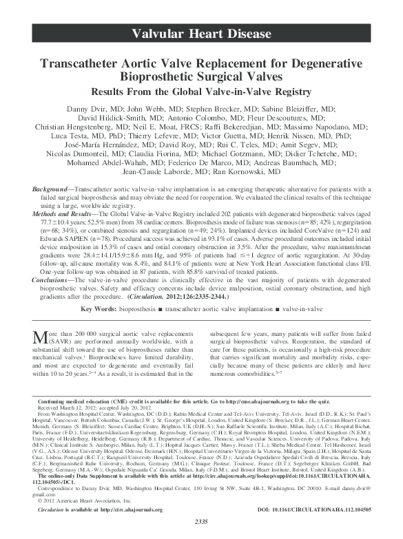 Aortic valve essay 08 image