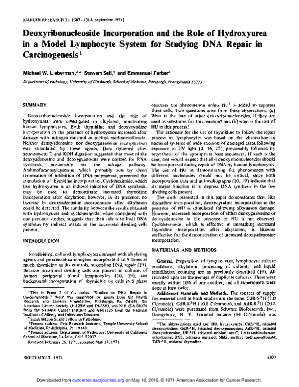 (PDF) An enzymatic assay for DNA in epoxytissuesections by light