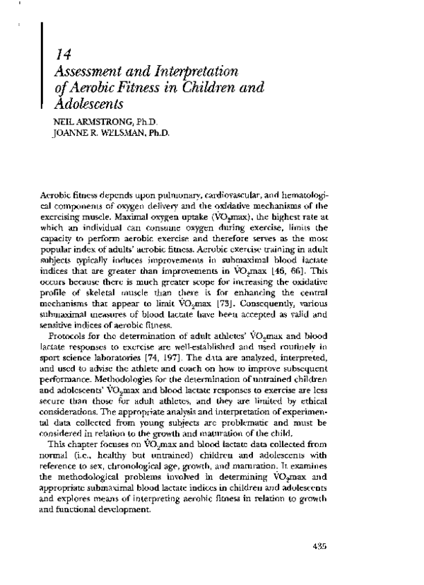 Aerobic fitness essay image